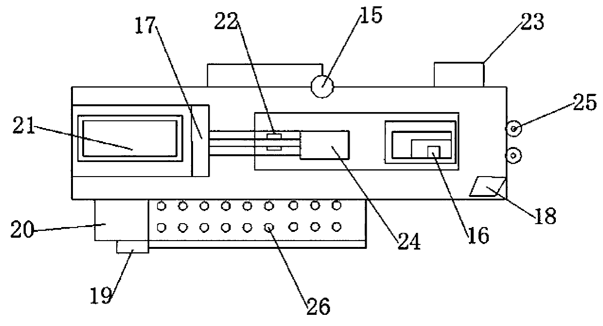 Combined optical branching device