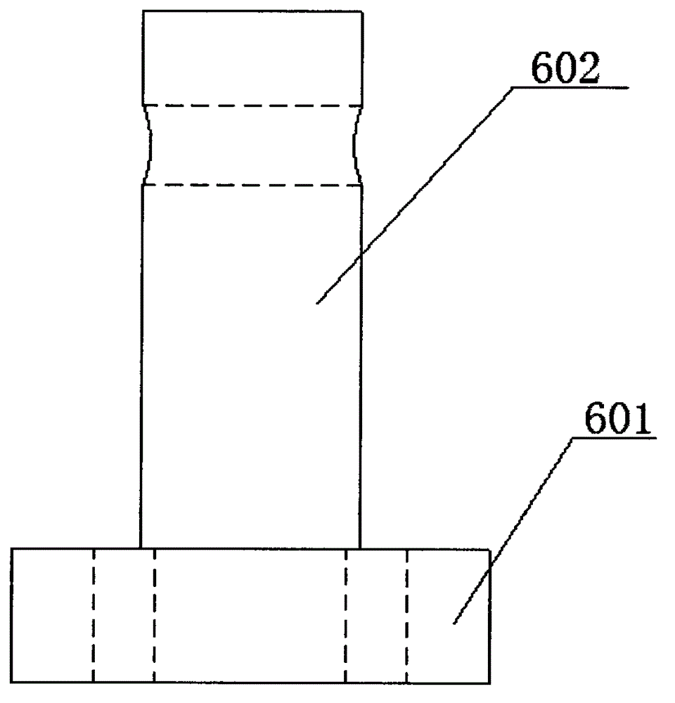 Automatic blanking machine cutting die with adsorption function