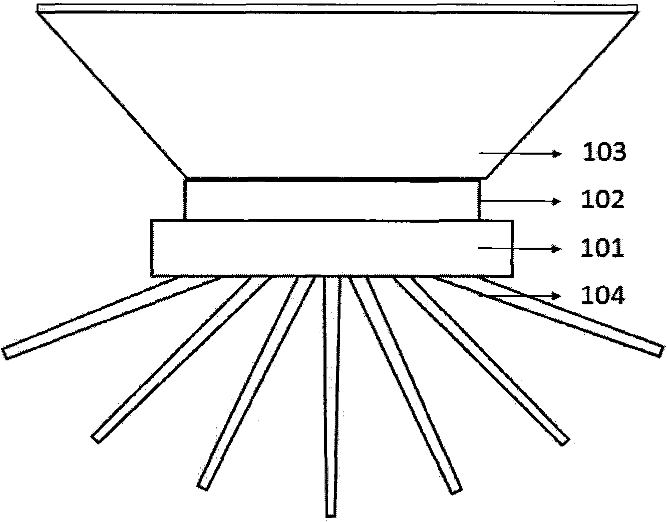 Low-concentration photovoltaic component