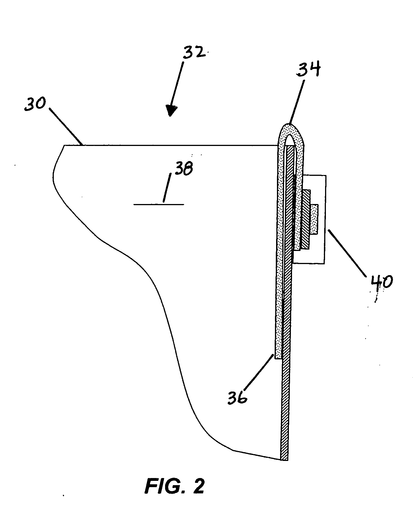 Integrated patch and assay device with visual detection means