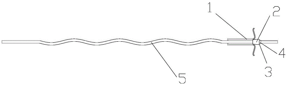 A Large Deformation Prestressed Anchor Rod