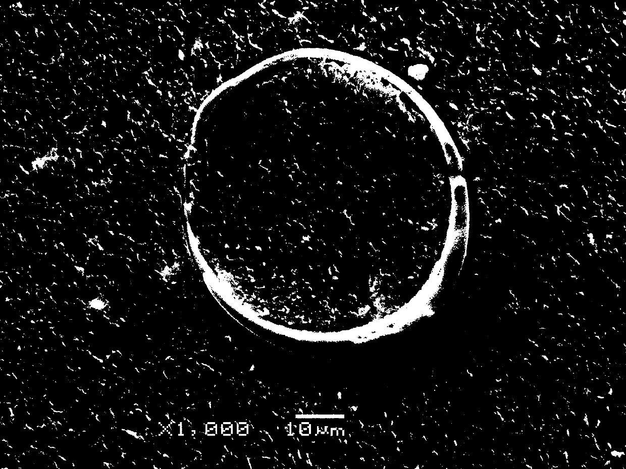 Preparation method of thin-shell structure zirconia powder for thermal spraying