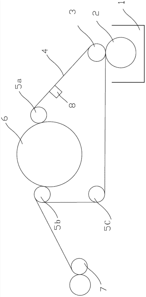 Wet-process non-woven fabric manufacturing method and manufacturing equipment