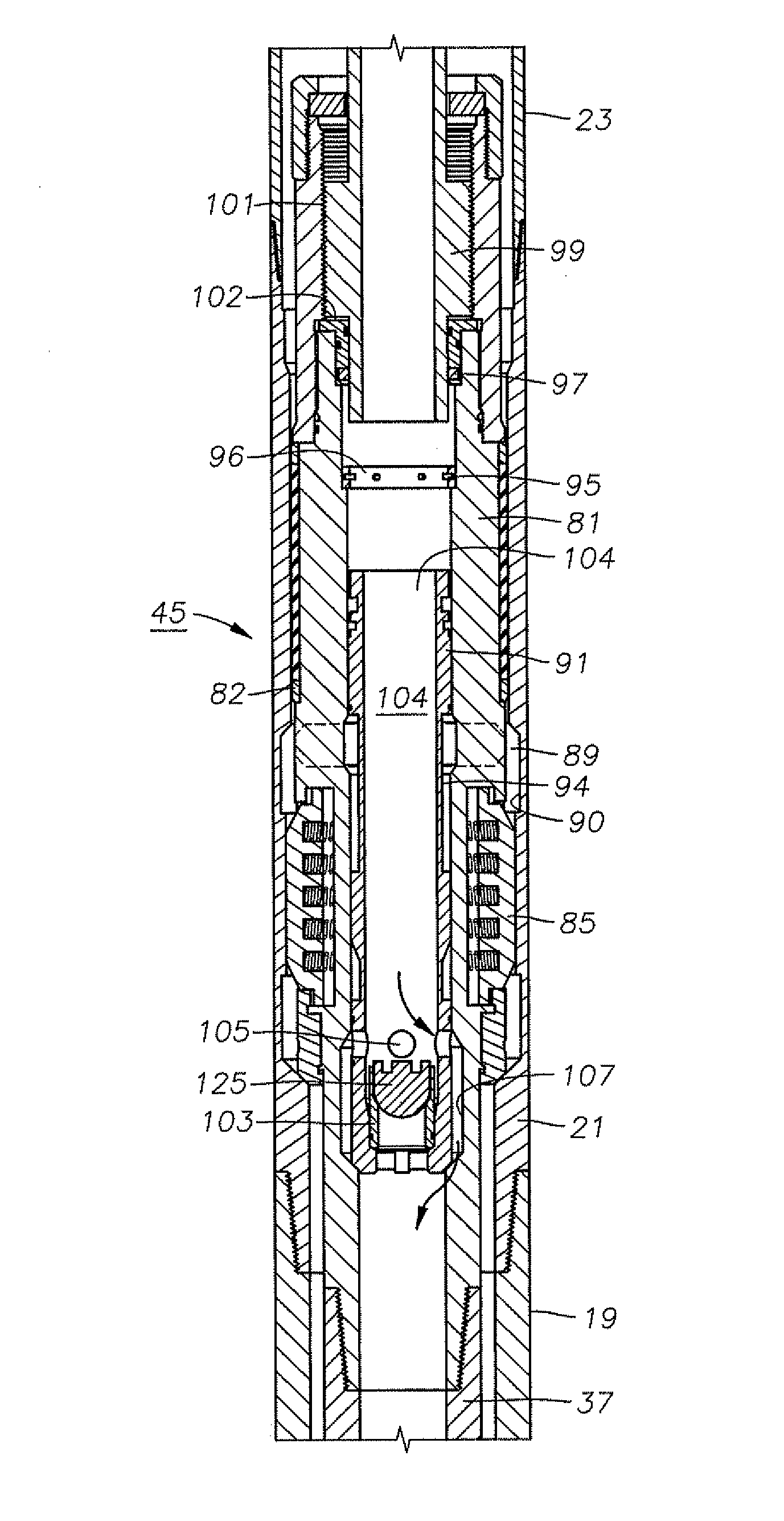 Dampered drop plug