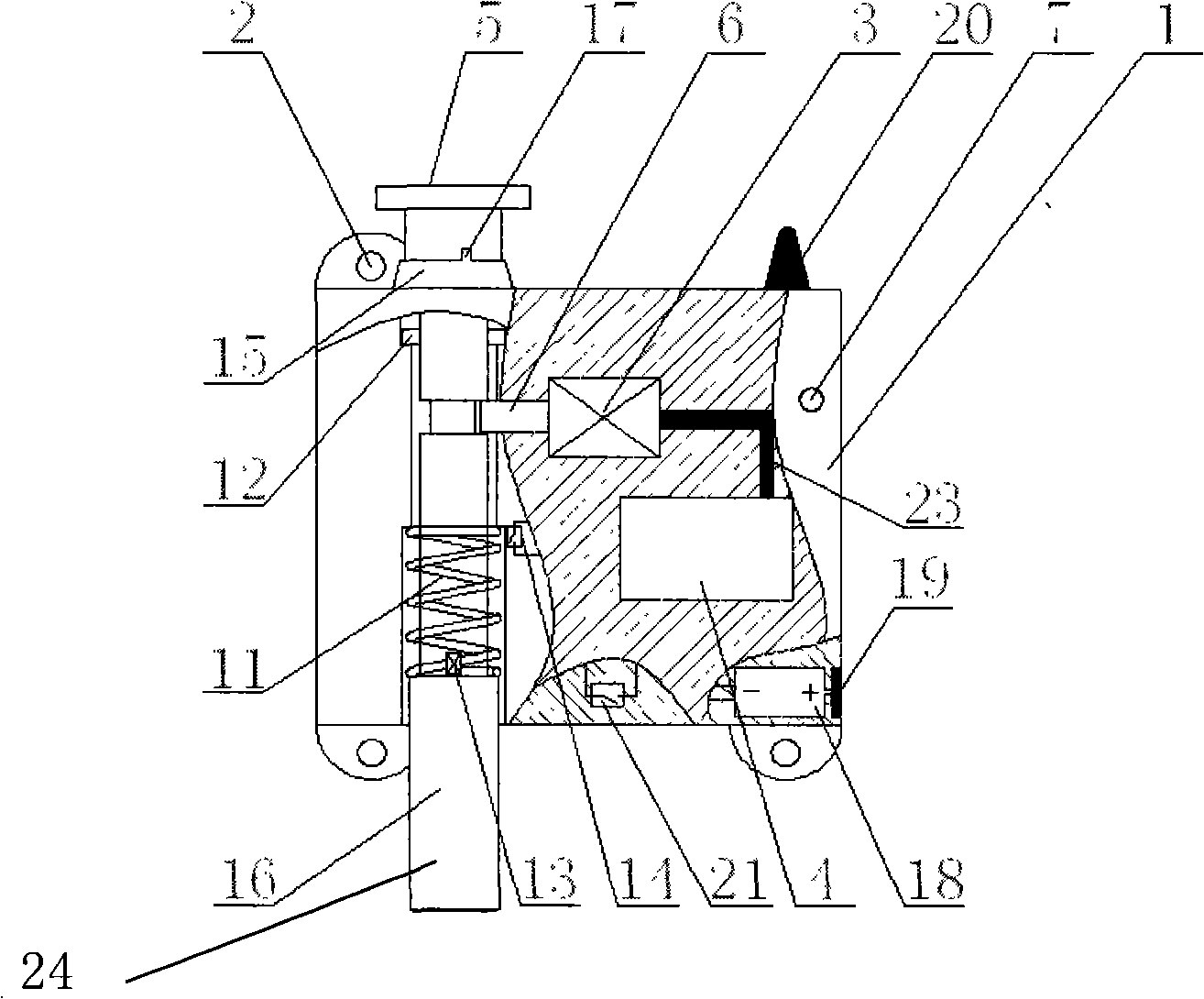 Wireless electric-controlled lock and its control method