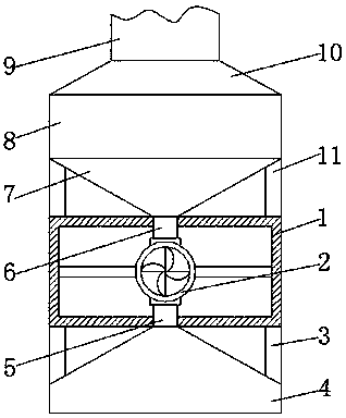 Air draft device for digital printing machine