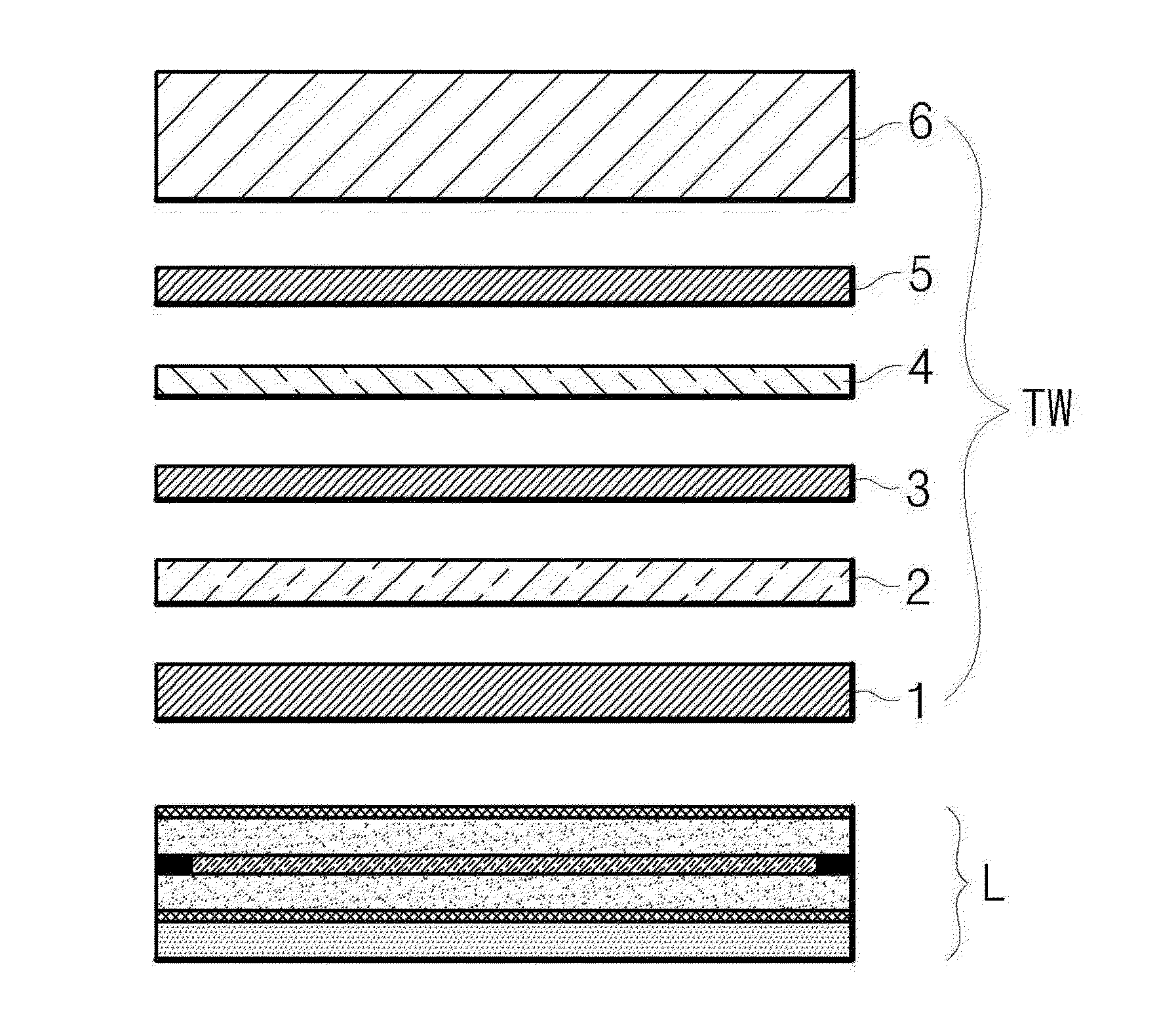 Integrated touch screen