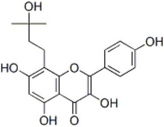 Propylene glycol alginate and icaritin compound oil suspension agent and preparation method