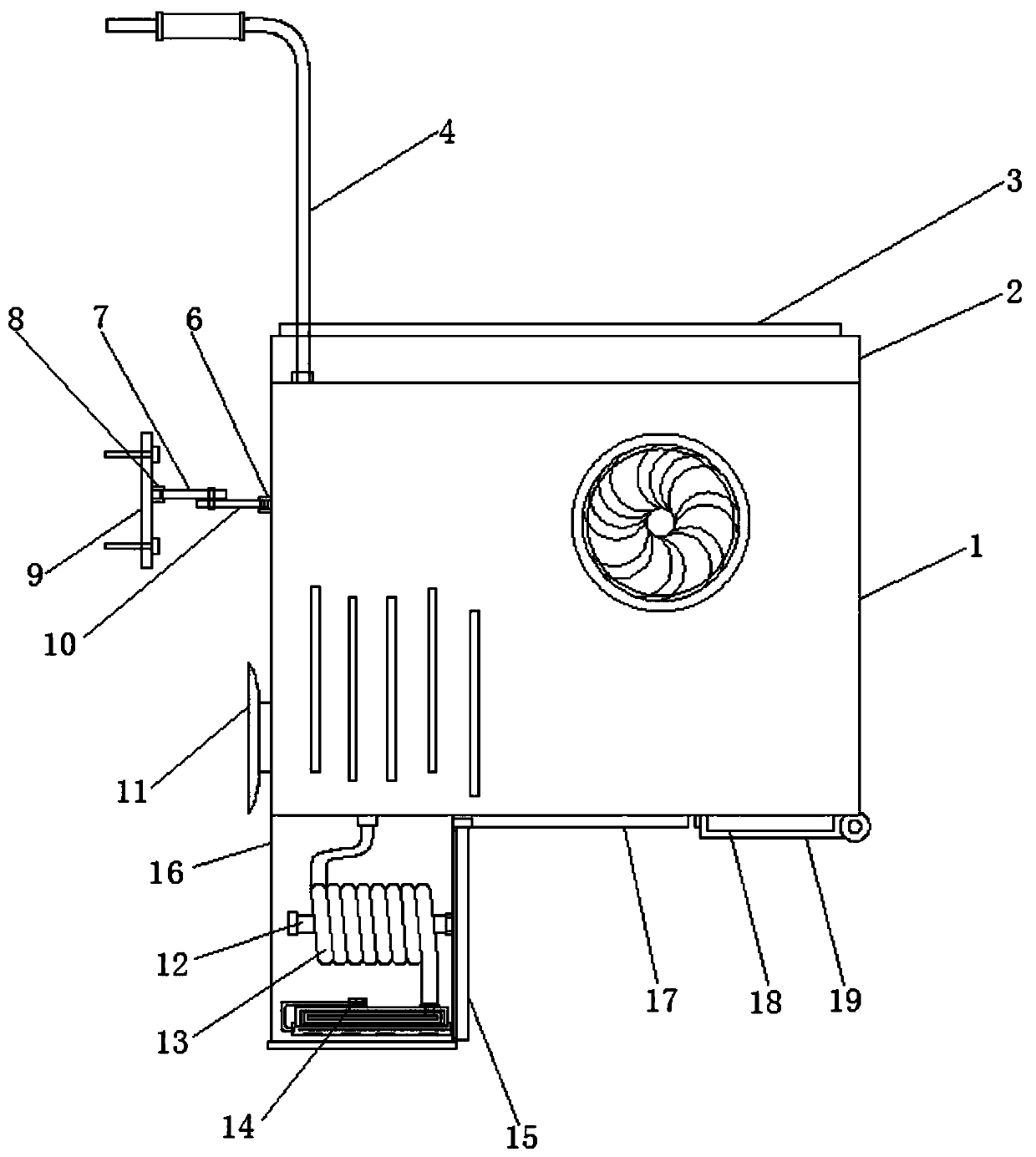 Tumor electrotherapy therapeutic apparatus