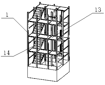 Simulative elevator electrical installation and adjustment evaluation training system for teaching