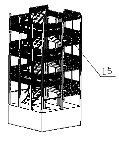 Simulative elevator electrical installation and adjustment evaluation training system for teaching