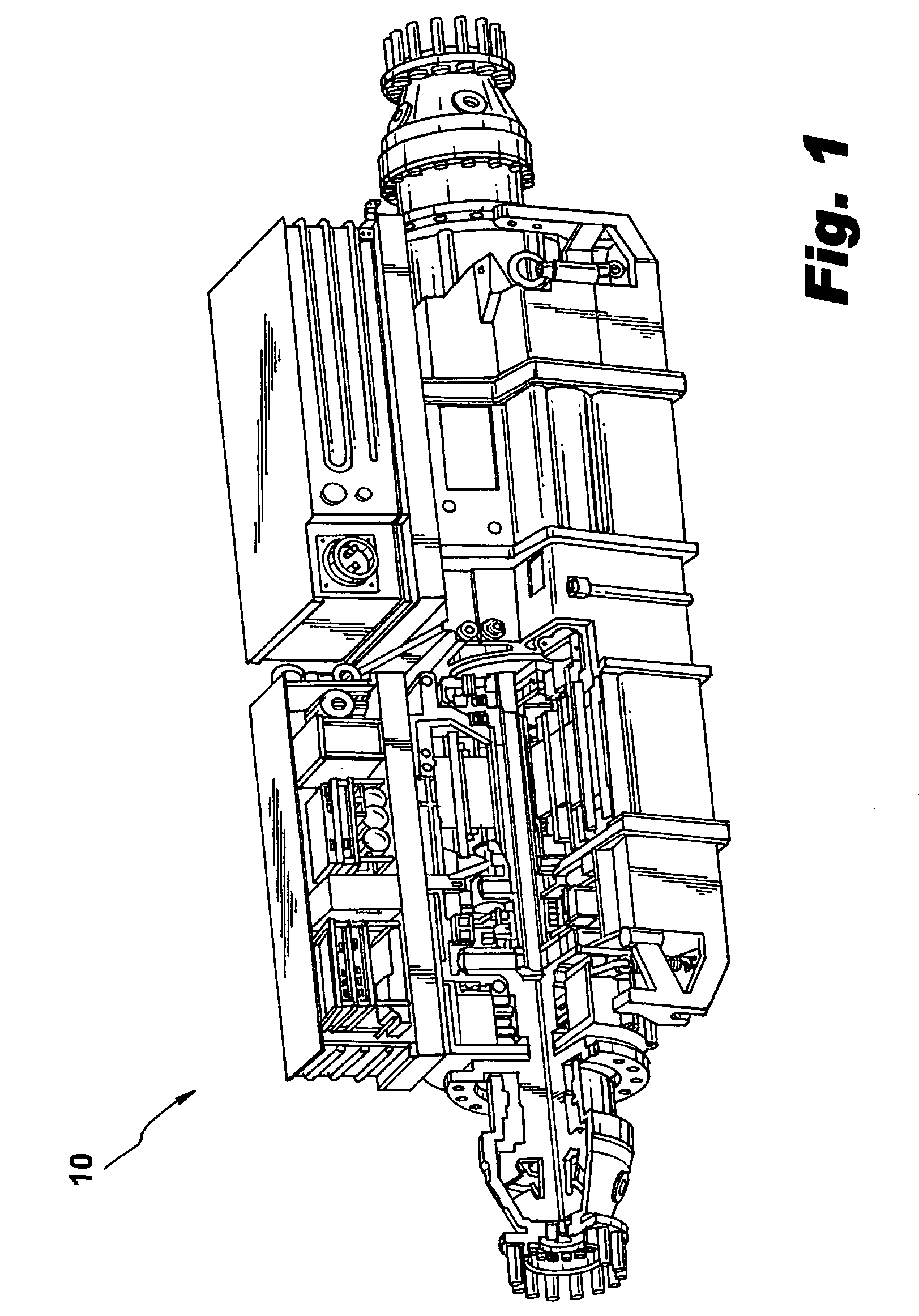 Compact fault tolerant variable cross-drive electromechanical transmission