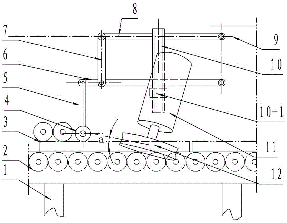 Edge polishing follow-up device of edge polishing machine