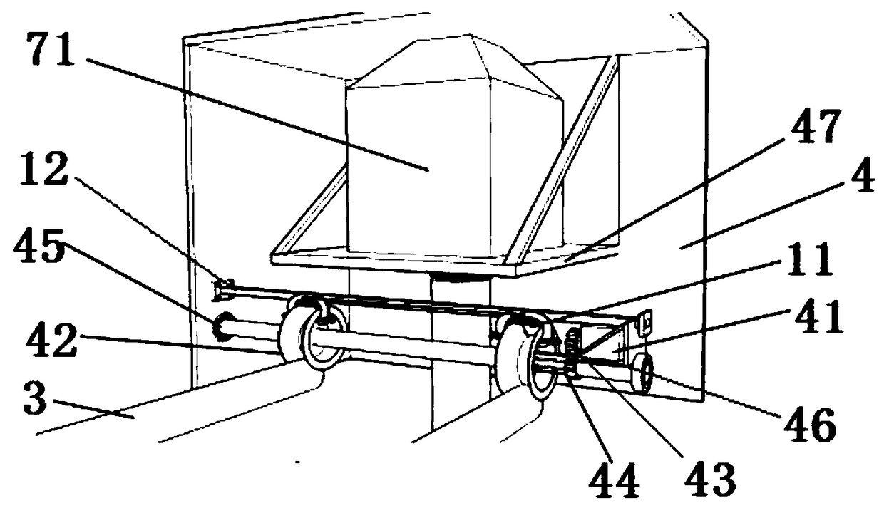 Full-automatic vibrating device for conductive concrete specimens