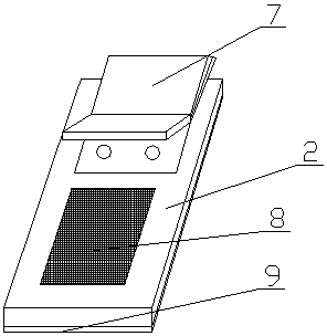 Mobile phone with approach electric alarming function