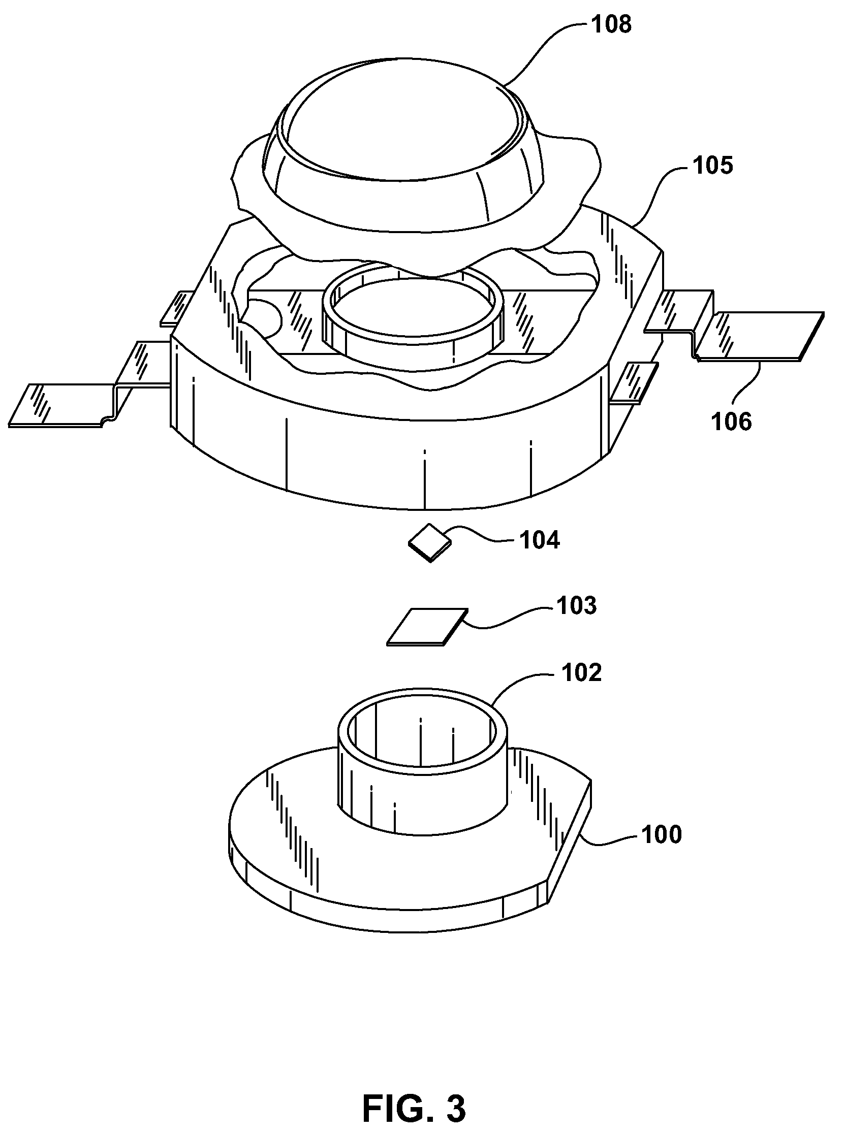 Light emitting device including luminescent ceramic and light-scattering material