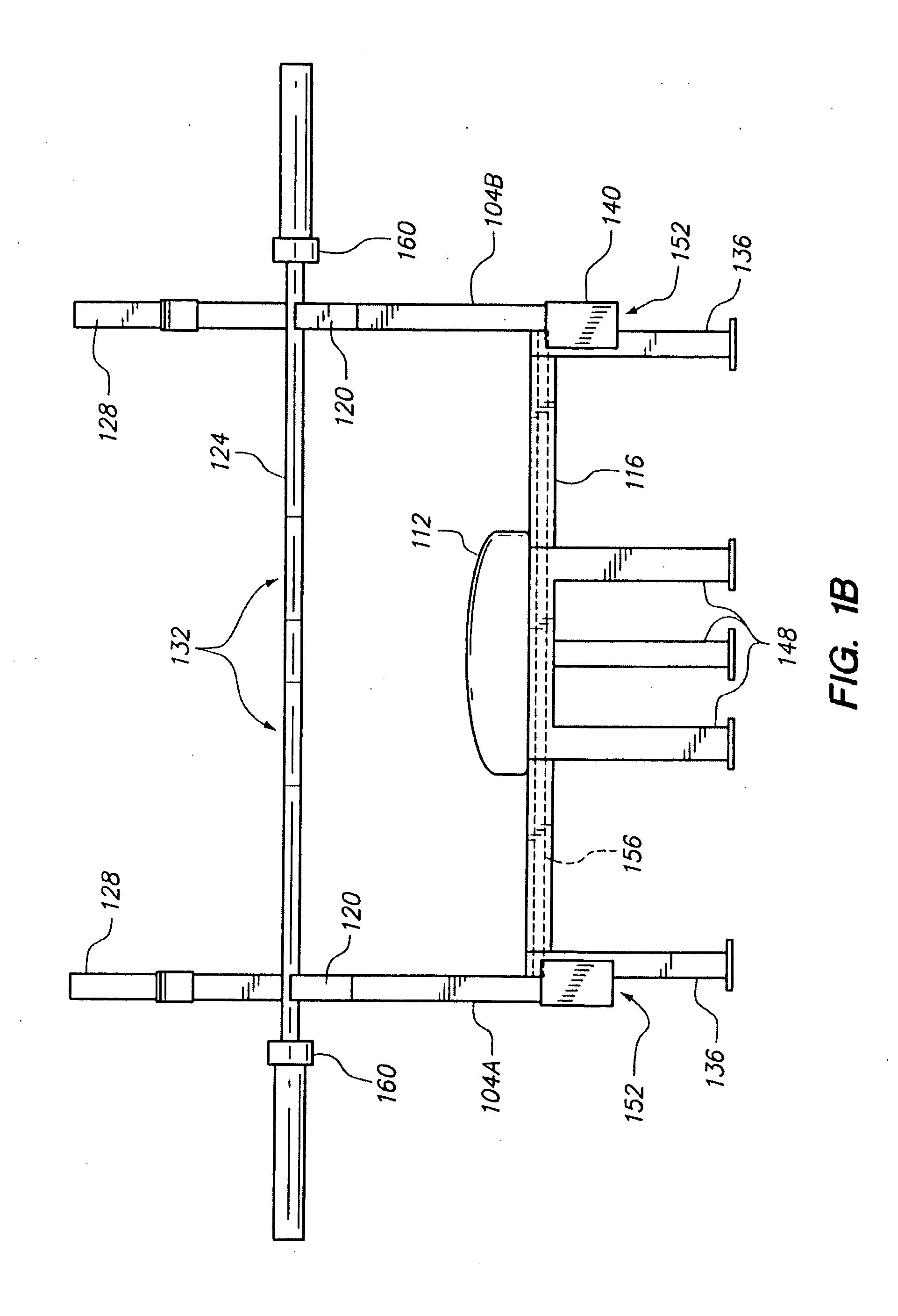 Rotating barbell support structure