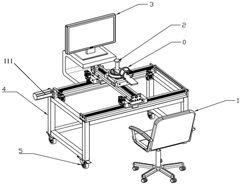 A desktop upper limb rehabilitation robot and its use method