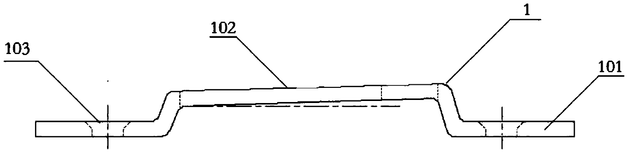 Buckle type connecting structure of solid wood or raw wood furniture