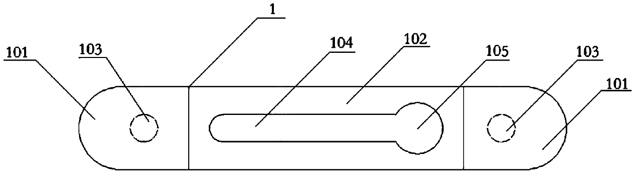 Buckle type connecting structure of solid wood or raw wood furniture