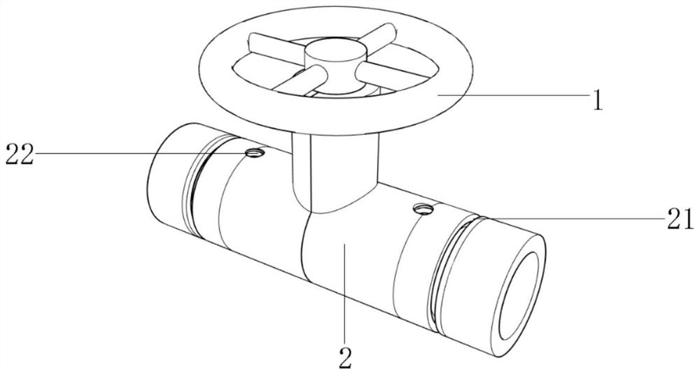 Single-pipe combination valve group wellhead flow path device easy to install