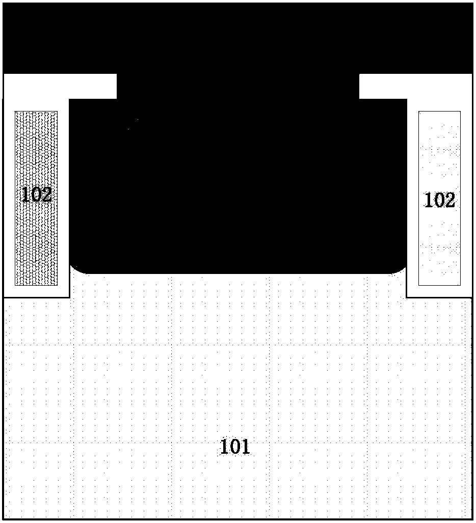 MOS type power device and preparation method thereof