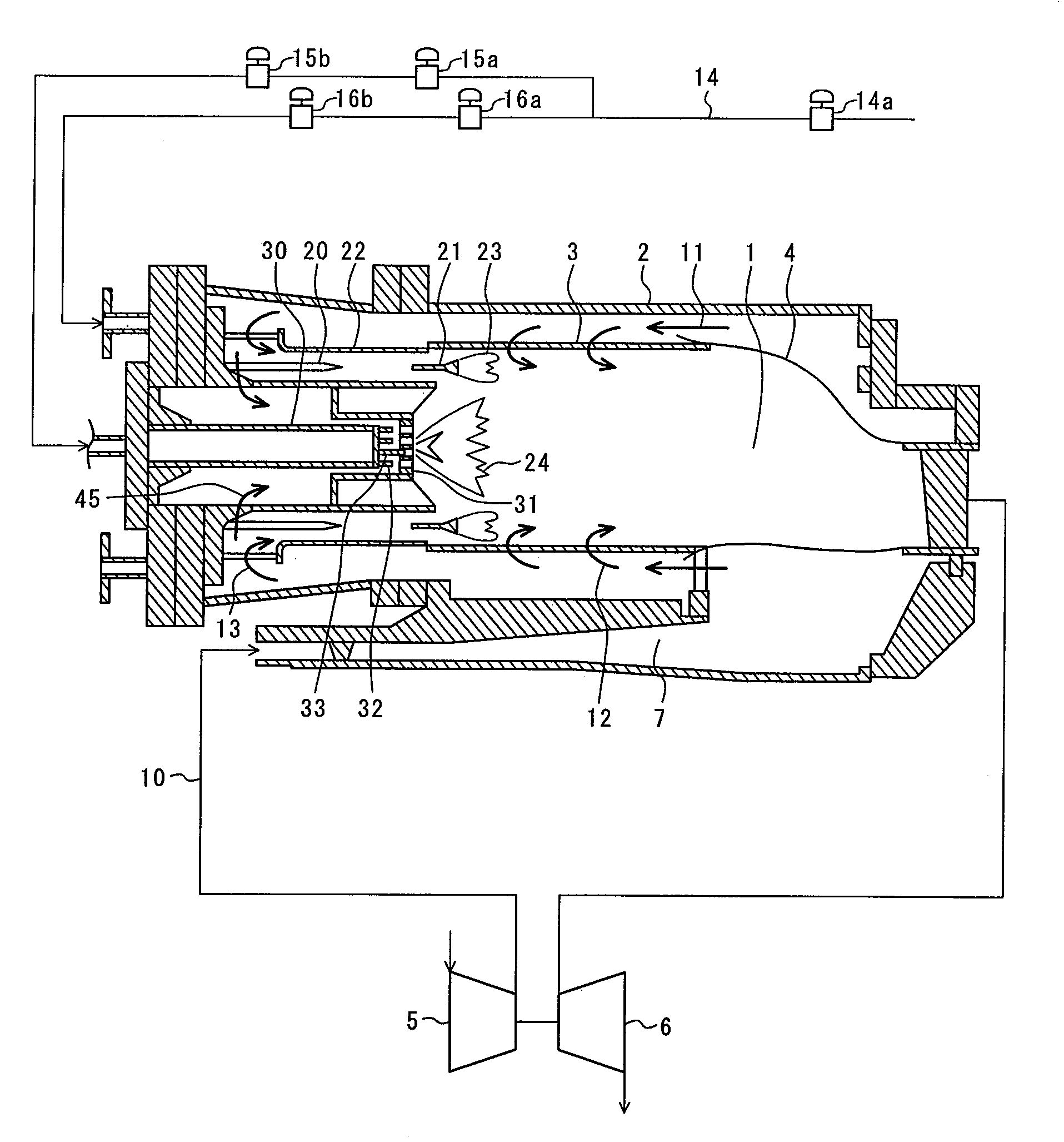 Burner and gas turbine combustor