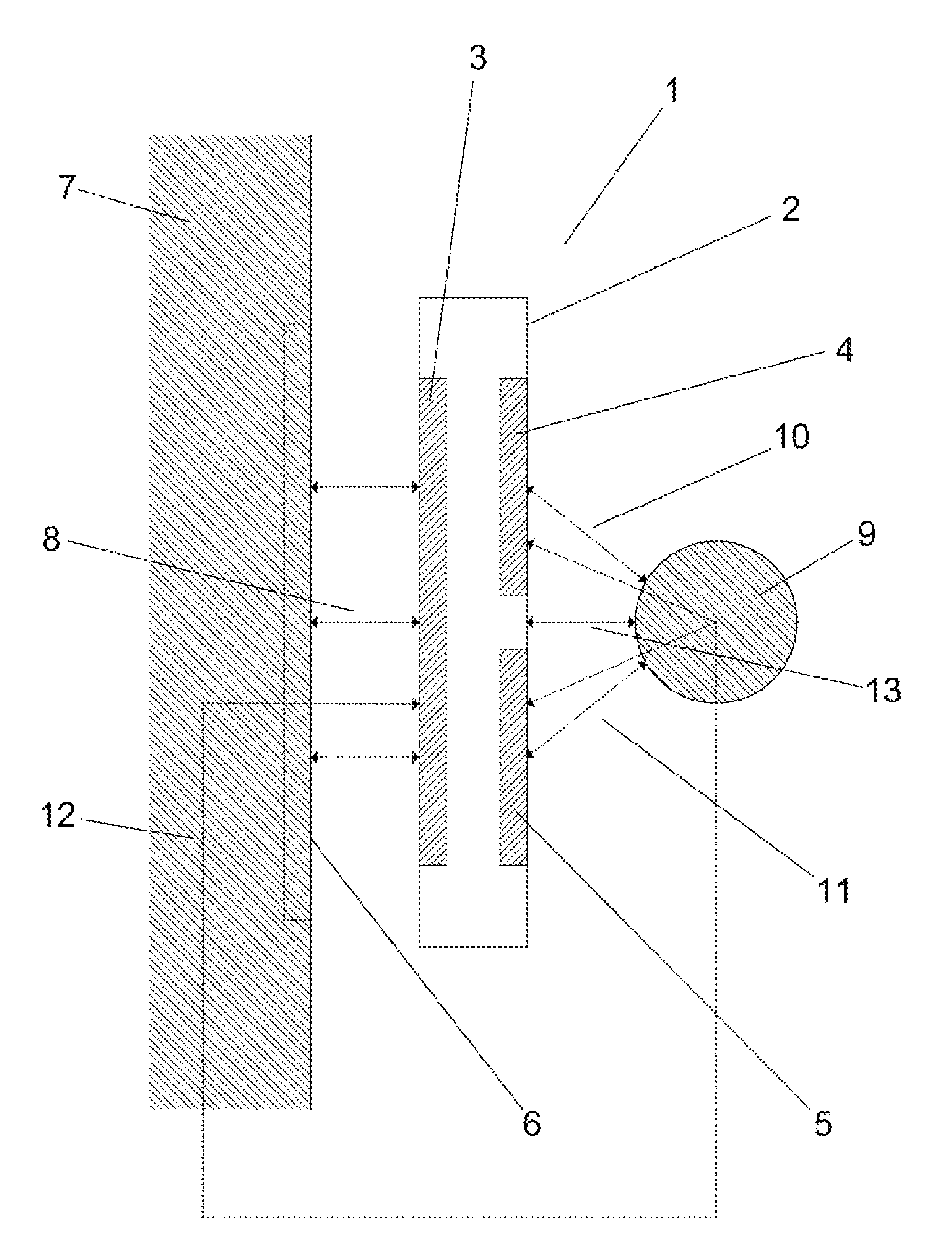 Body-worn control apparatus for hearing devices