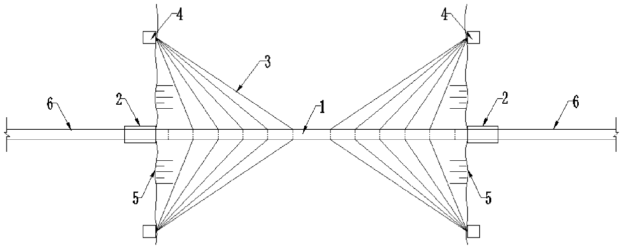 Escape system of underwater suspension tunnel