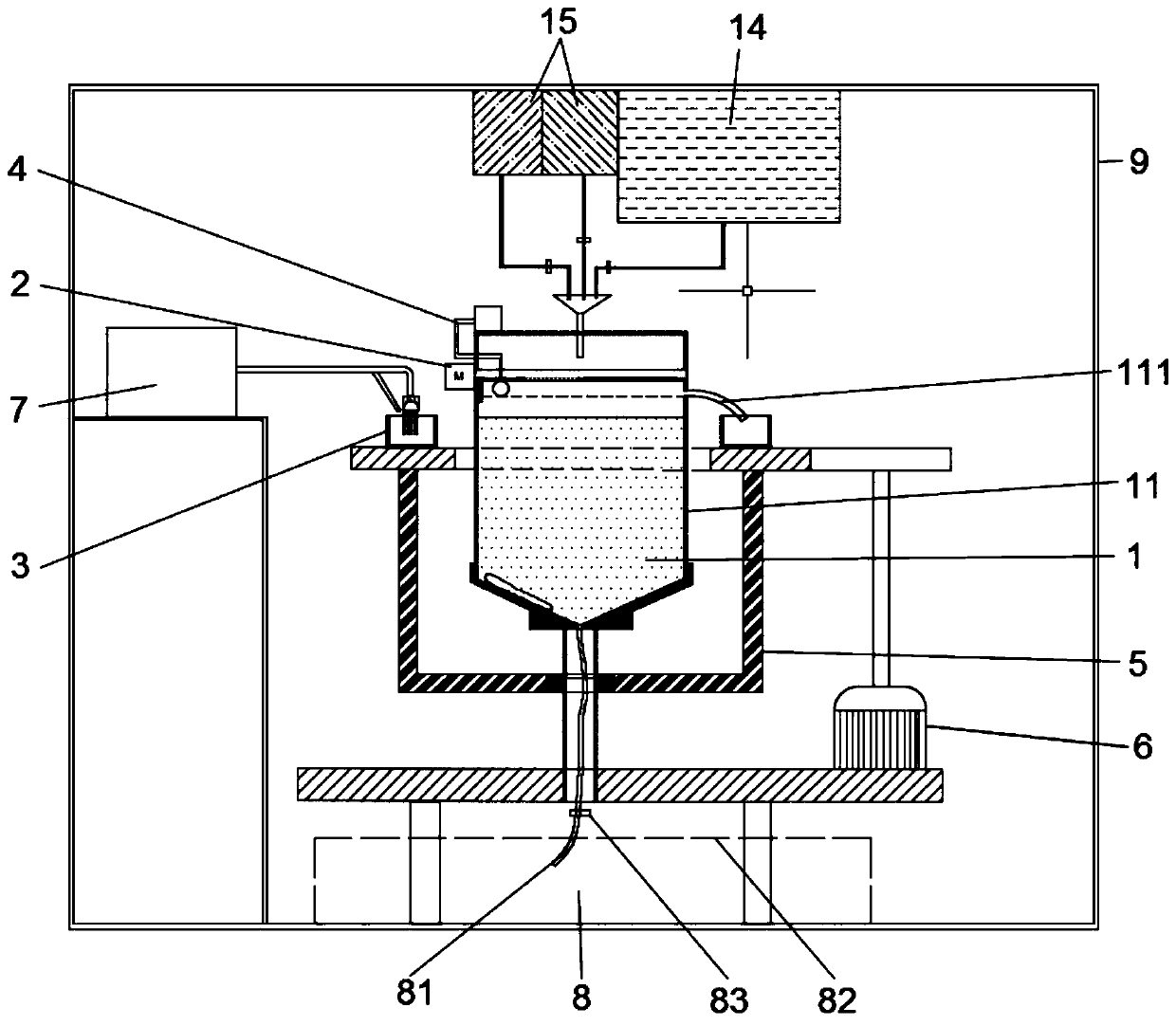 Separation flotation equipment for micro-plastics in water body and use method thereof