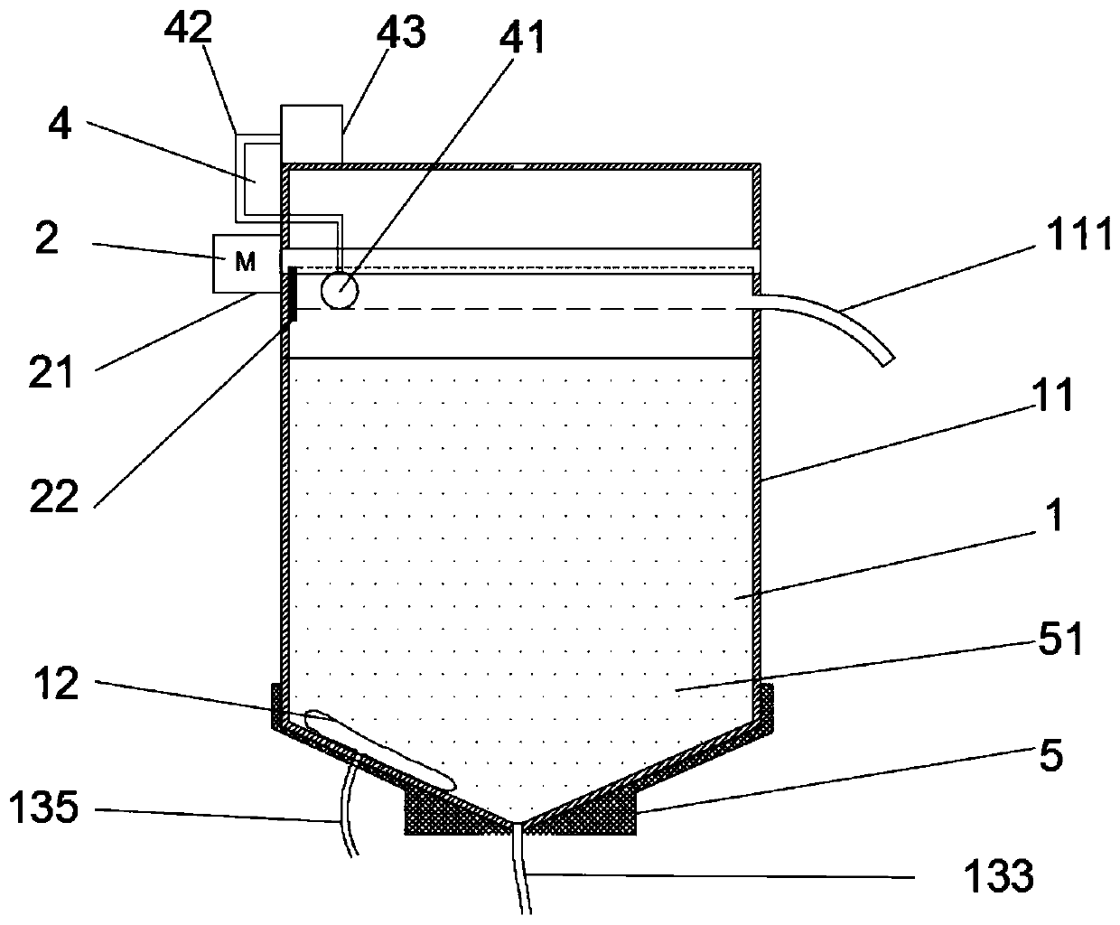 Separation flotation equipment for micro-plastics in water body and use method thereof