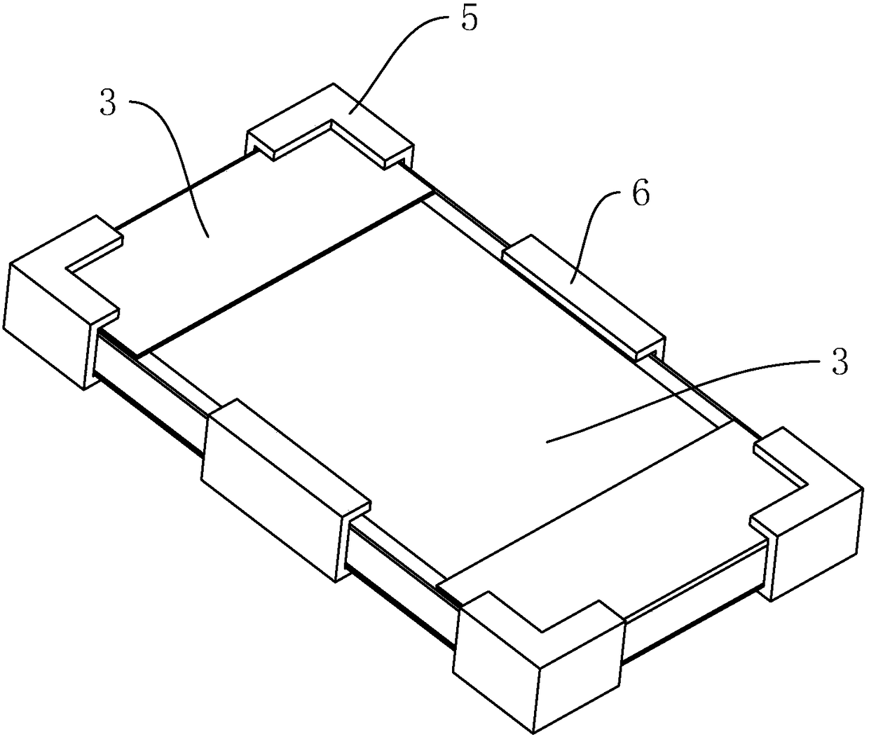 Large-size glass packaging method