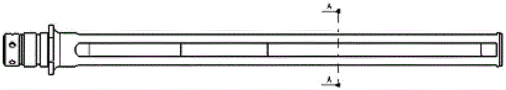 Aircraft buffer variable damping oil needle