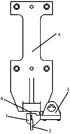 Vibratory powder laying device of selective laser melting formation device