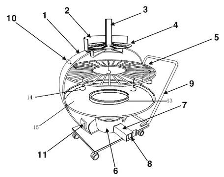 Design method of environmental-friendly baking oven