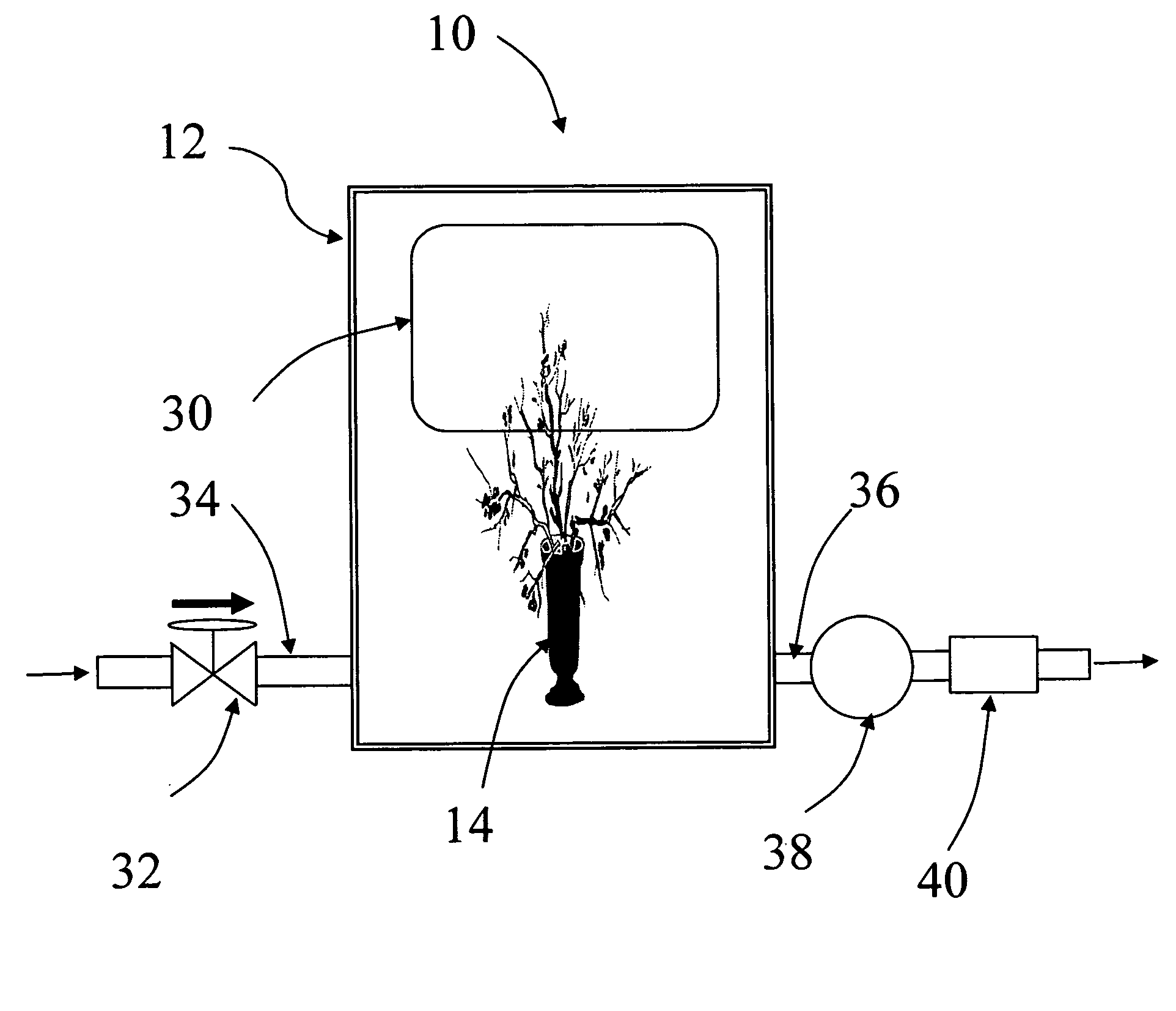 Sanitizing container and display