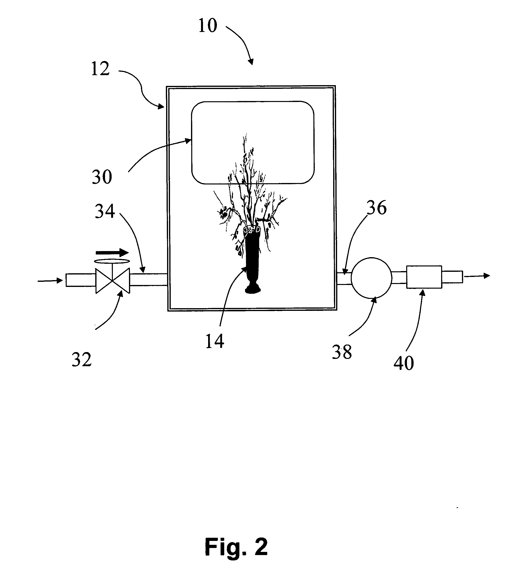 Sanitizing container and display