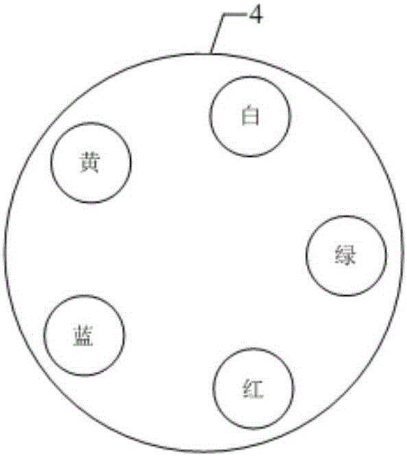 Variable frequency type LED intelligent pest trapping system and method