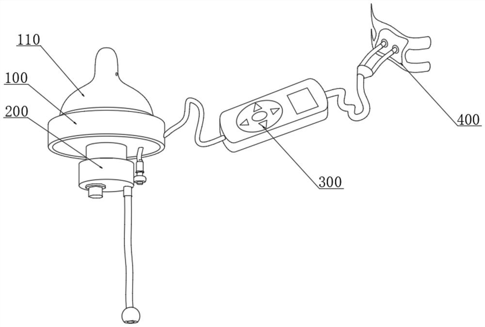 Automatic anti-choking medicine feeder for medical pediatric infants