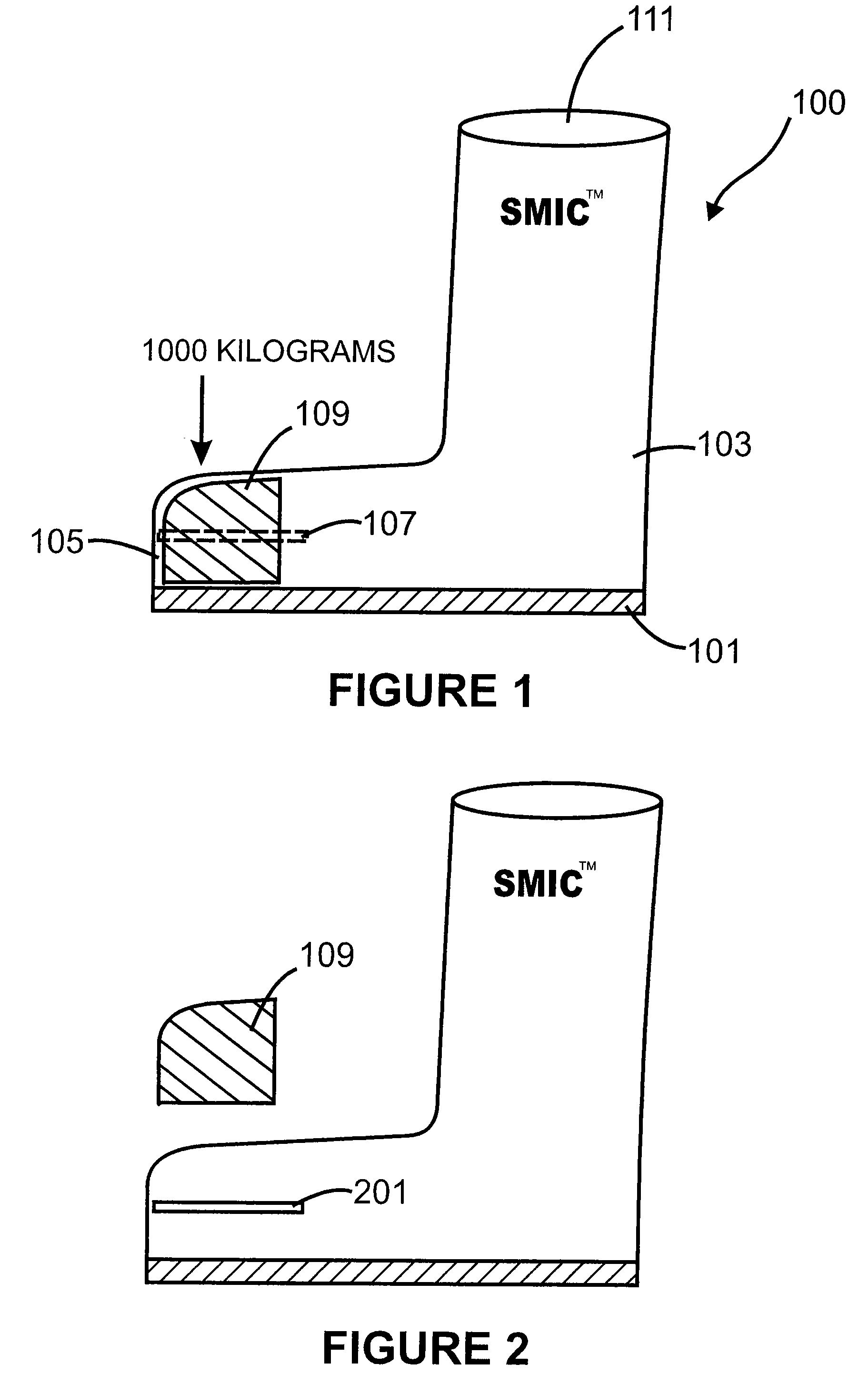 Clean room safety shoe article with removal steel toe housing and method for treating the shoe