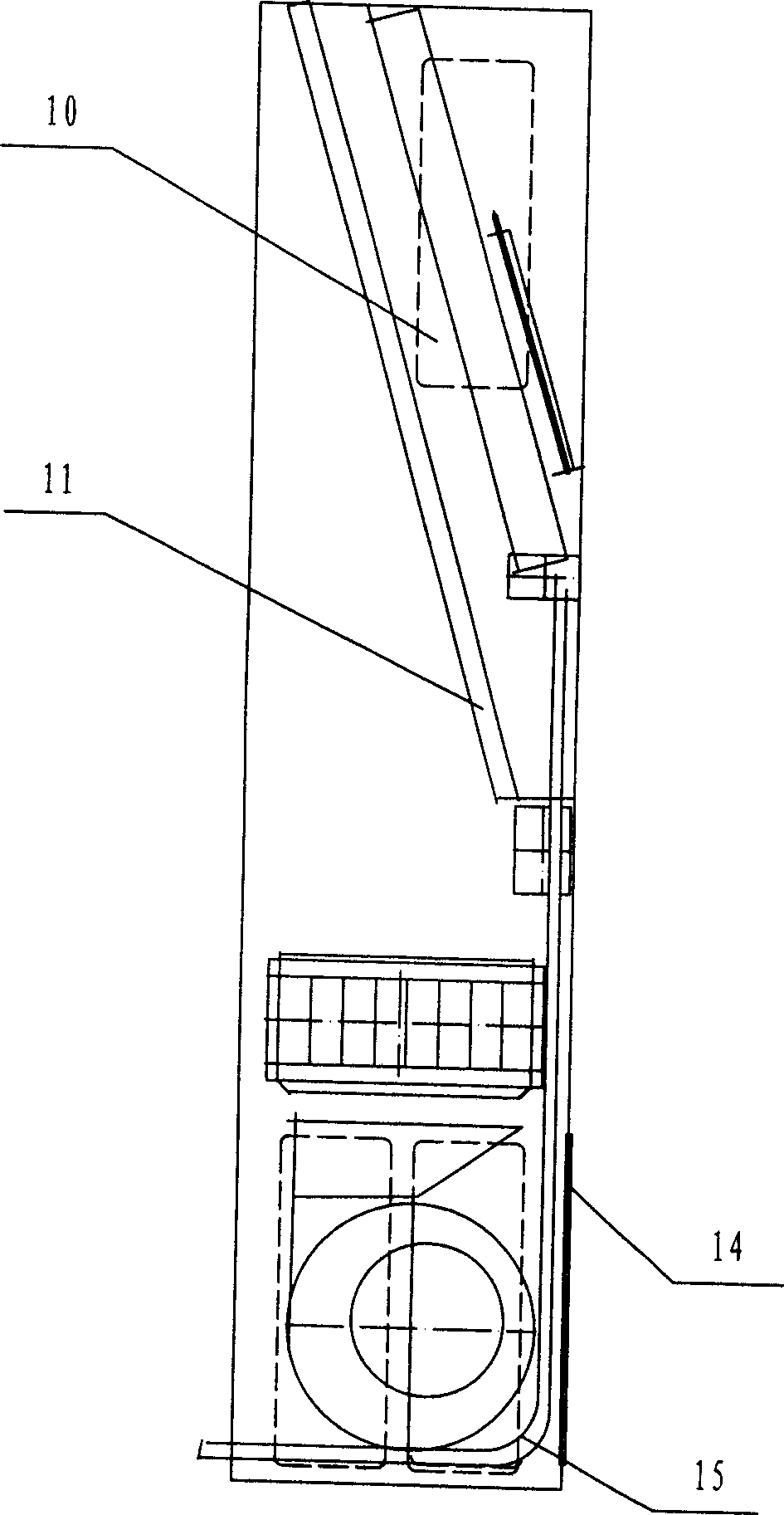 Purifying and sterilizing device for air conditioner