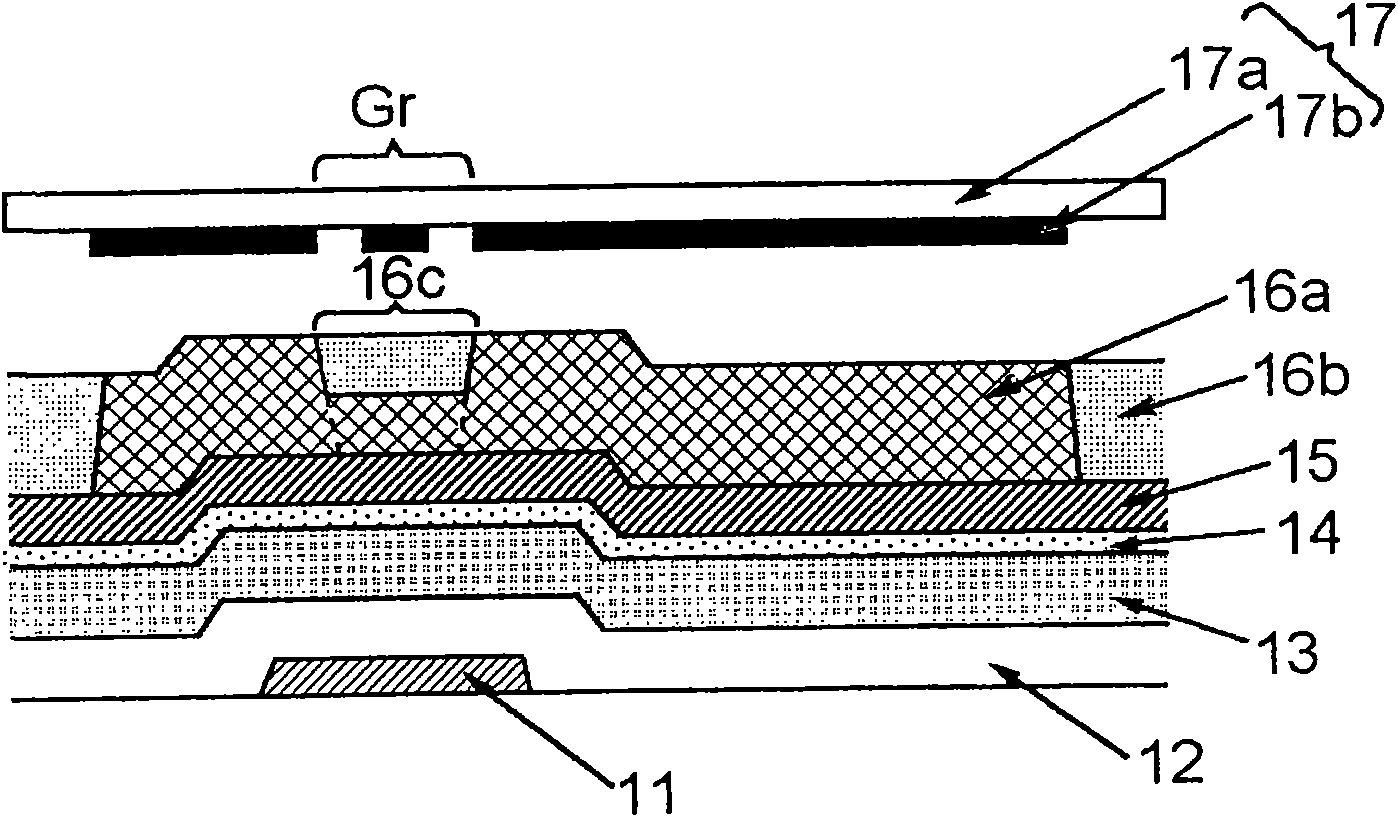 Exposure mask using gray-tone pattern, manufacturing method of tft substrate using the same and liquid crystal display device having the tft substrate