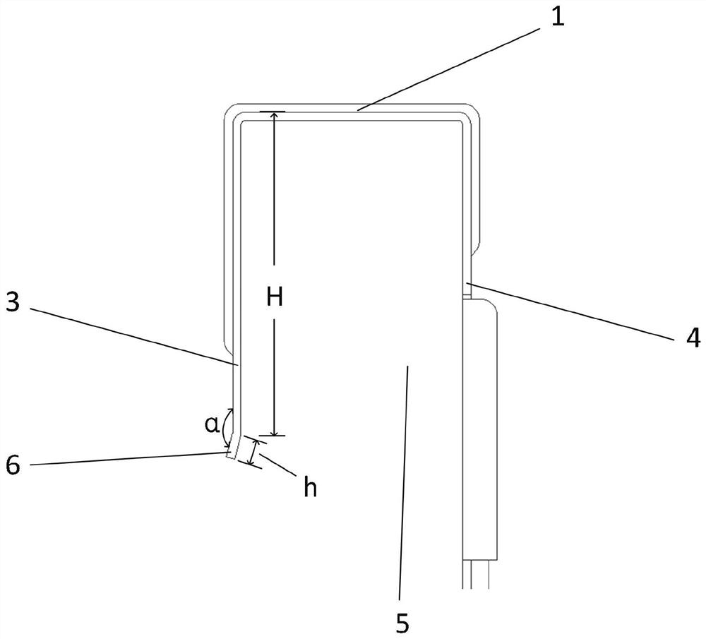 Evaporator fixing structure