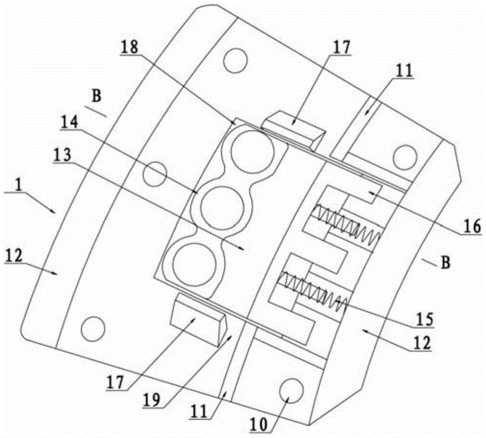 A segment positioning adjustment device