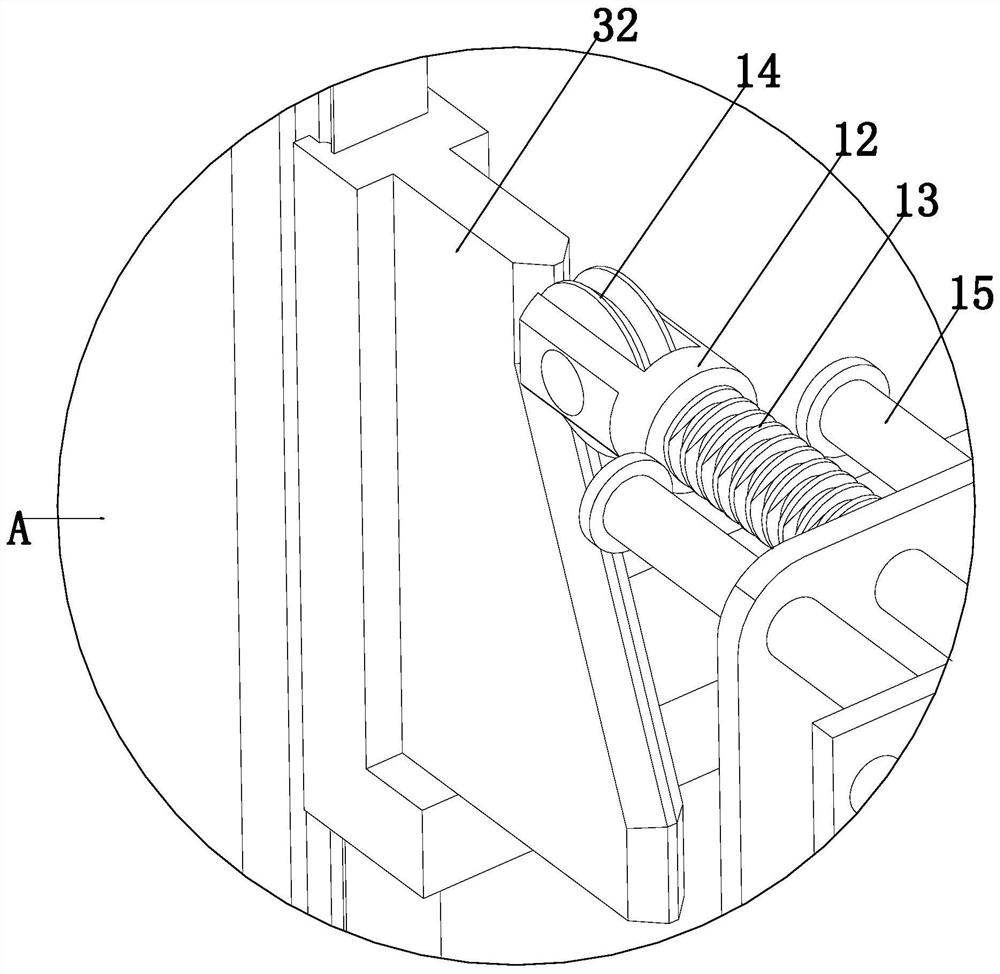 Blanking machining machine and method for aluminum alloy cable bridge manufacturing