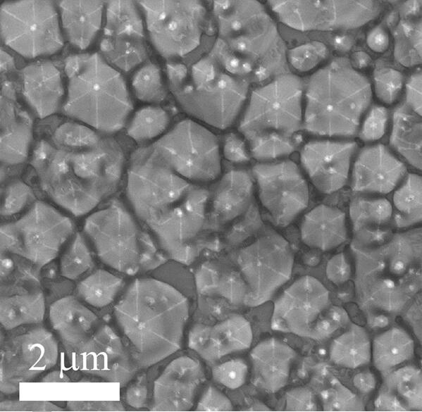 A kind of preparation method of large-scale crystalline silicon particles