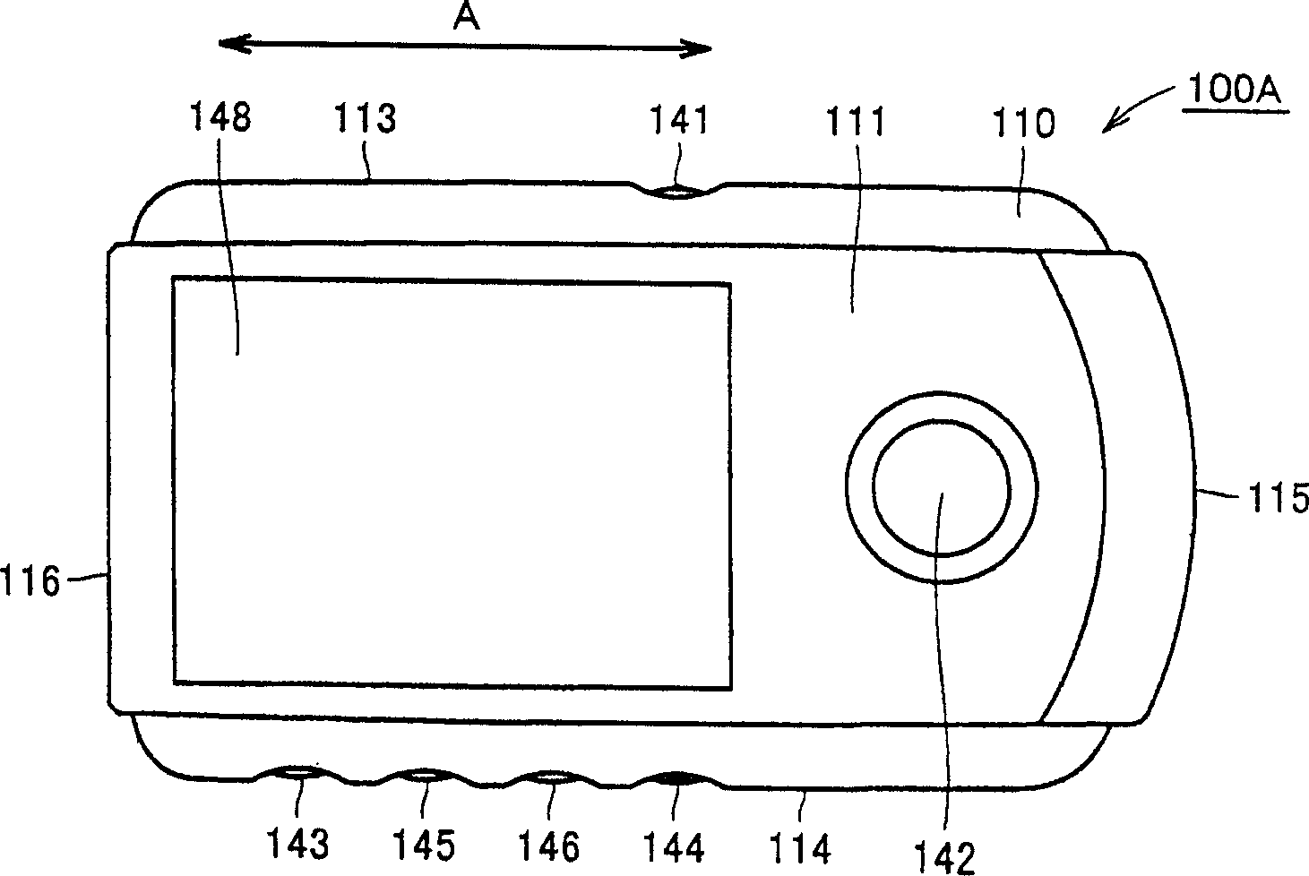 Portable electrocardiograph