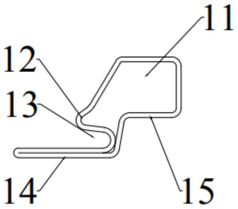 A special-shaped pipe door structure for construction machinery cab