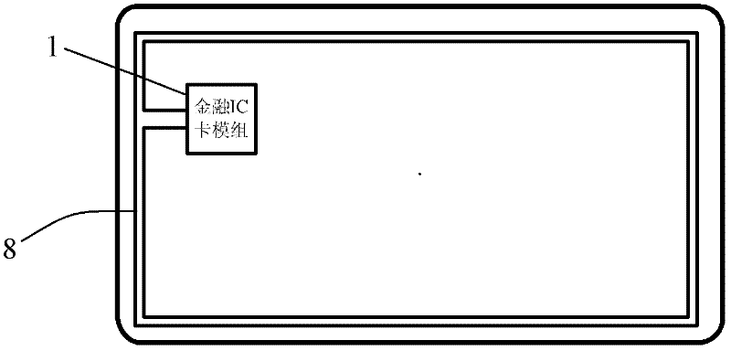 Financial IC (integrated circuit) visual card