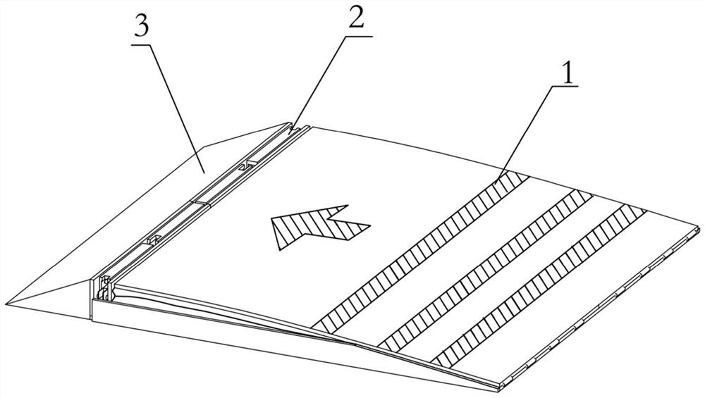 Reverse-blocking speed-controlling slow-moving device